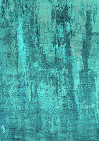 Oriental Turquoise Industrial Rug, urb2602turq