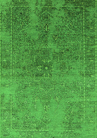 Oriental Green Industrial Rug, urb2603grn