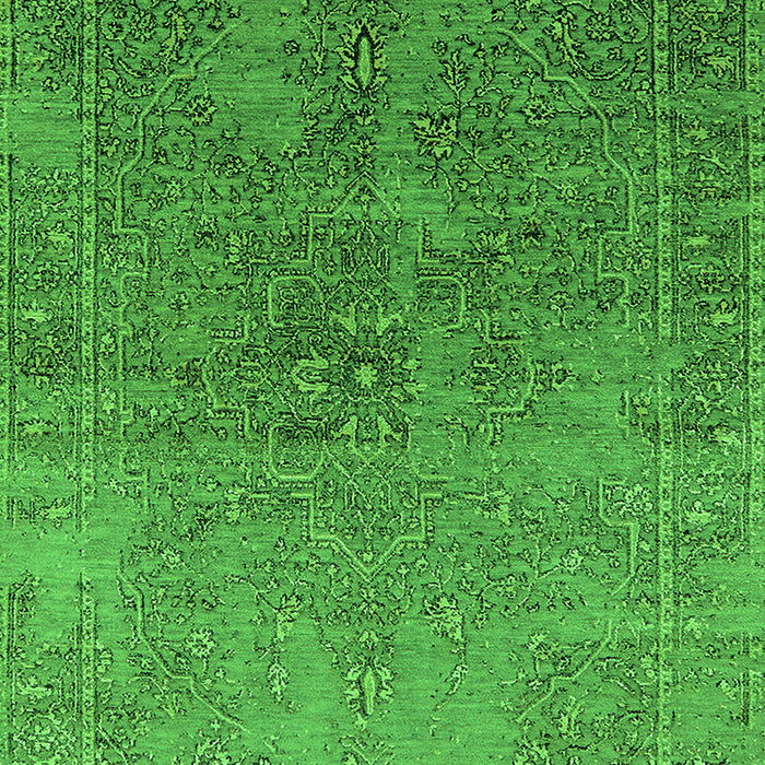 Oriental Green Industrial Rug, urb2603grn