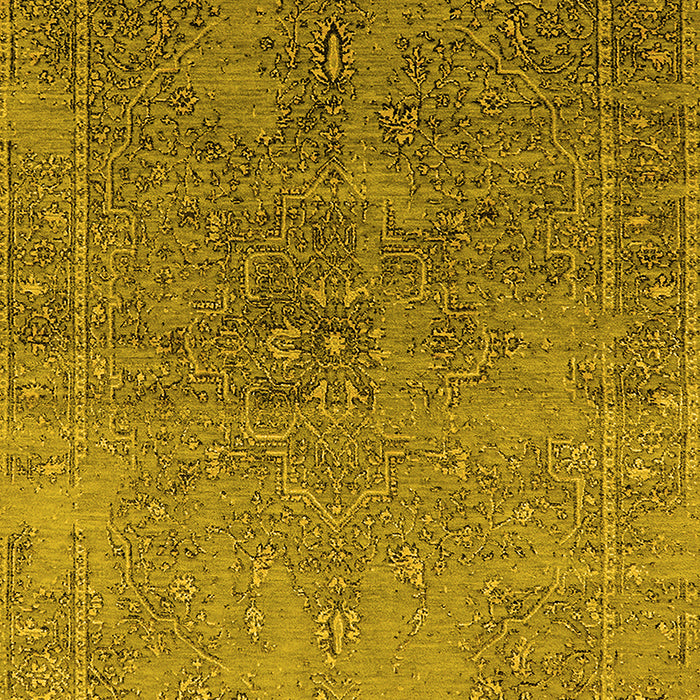 Oriental Yellow Industrial Rug, urb2603yw