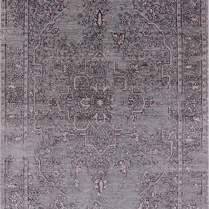 Machine Washable Industrial Modern Carbon Gray Rug, wshurb2603