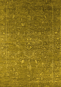 Oriental Yellow Industrial Rug, urb2604yw