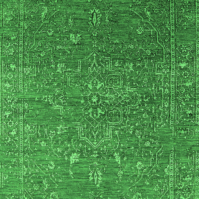 Oriental Green Industrial Rug, urb2604grn