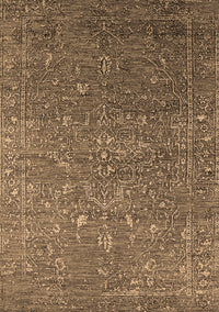 Oriental Brown Industrial Rug, urb2604brn