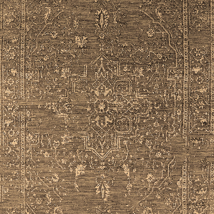 Oriental Brown Industrial Rug, urb2604brn