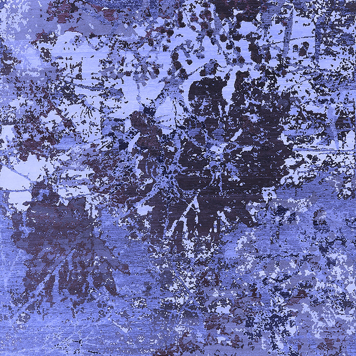 Oriental Blue Industrial Rug, urb2605blu