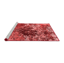 Industrial Red Washable Rugs