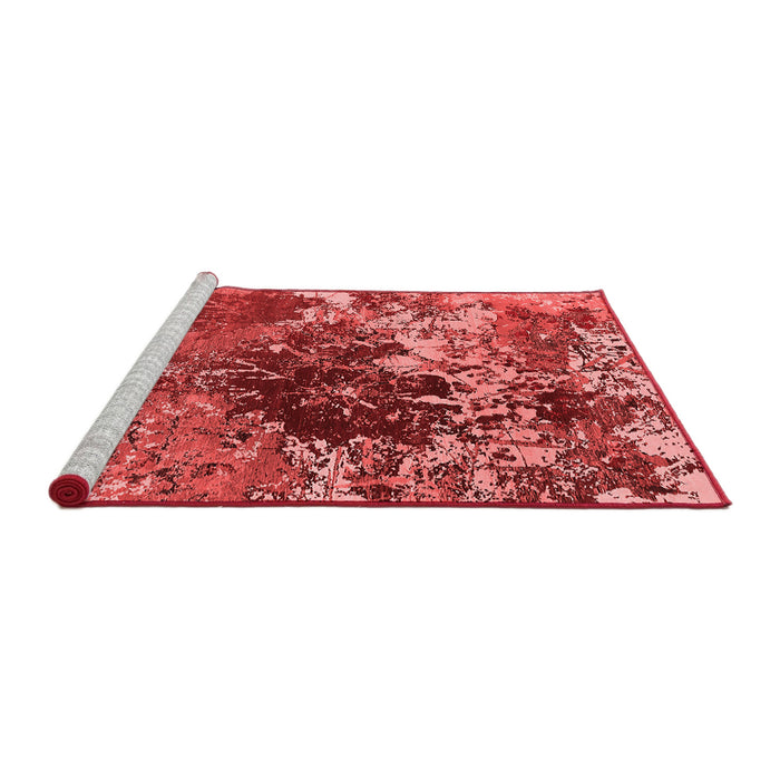 Industrial Red Washable Rugs