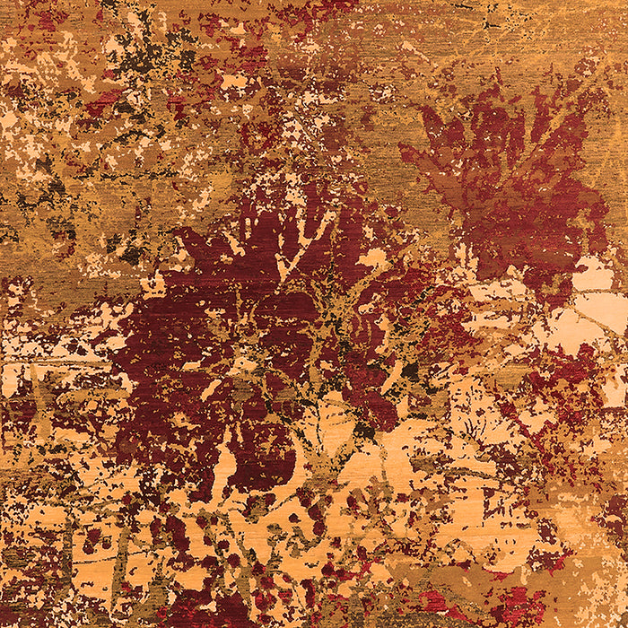 Oriental Orange Industrial Rug, urb2605org