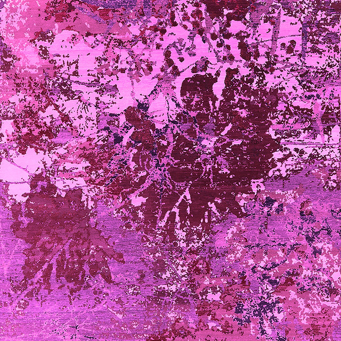 Machine Washable Oriental Pink Industrial Rug, wshurb2605pnk