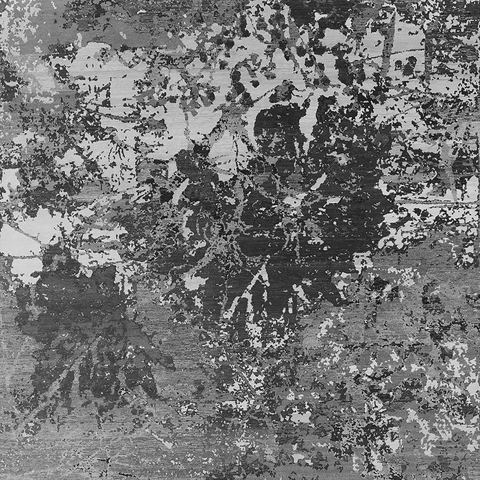 Machine Washable Oriental Gray Industrial Rug, wshurb2605gry