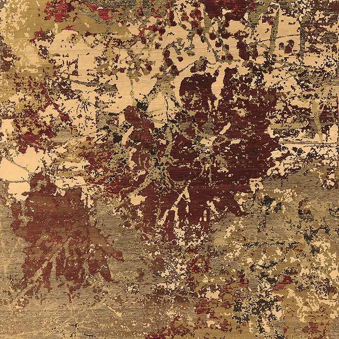 Oriental Brown Industrial Rug, urb2605brn