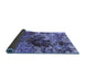 Sideview of Oriental Blue Industrial Rug, urb2605blu