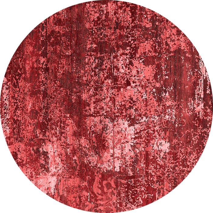 Machine Washable Oriental Red Industrial Rug, wshurb2606red