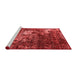 Industrial Red Washable Rugs