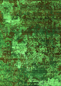 Oriental Green Industrial Rug, urb2606grn