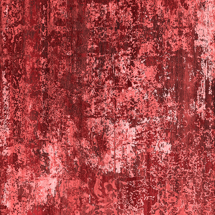 Machine Washable Oriental Red Industrial Rug, wshurb2606red