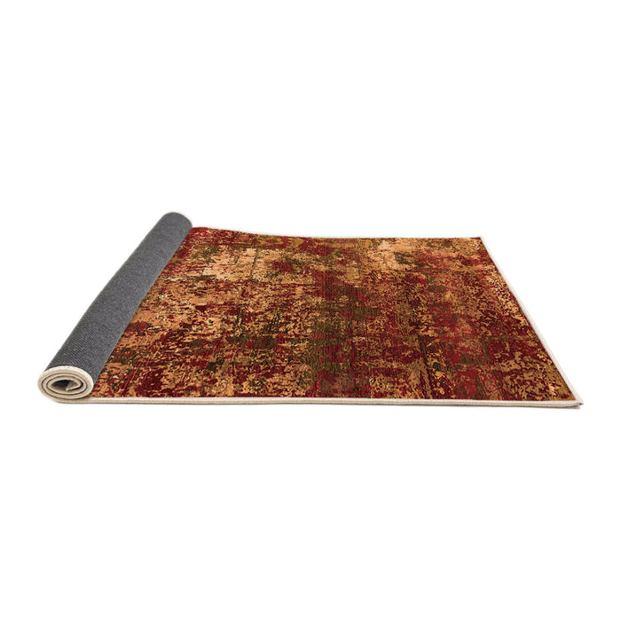 Sideview of Oriental Orange Industrial Rug, urb2606org
