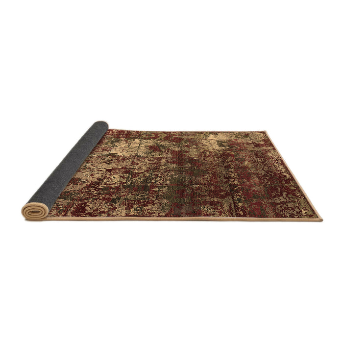Sideview of Oriental Brown Industrial Rug, urb2606brn