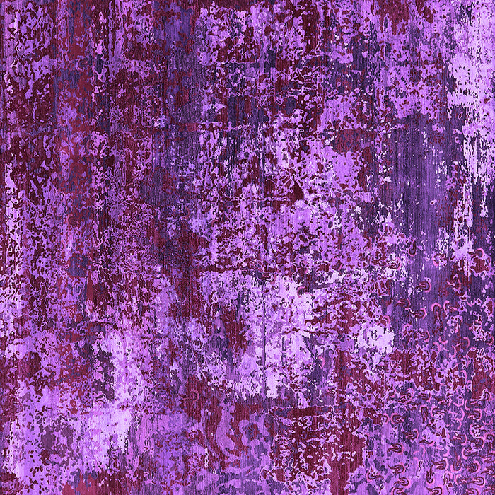Square Oriental Purple Industrial Rug, urb2606pur