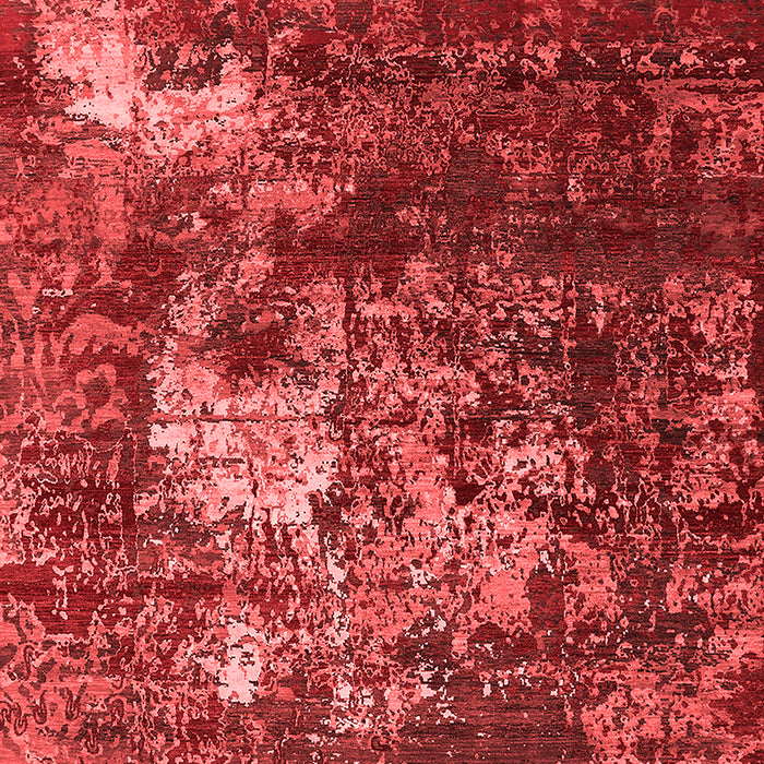 Machine Washable Oriental Red Industrial Rug, wshurb2606red