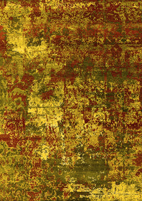 Oriental Yellow Industrial Rug, urb2606yw