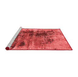 Industrial Red Washable Rugs