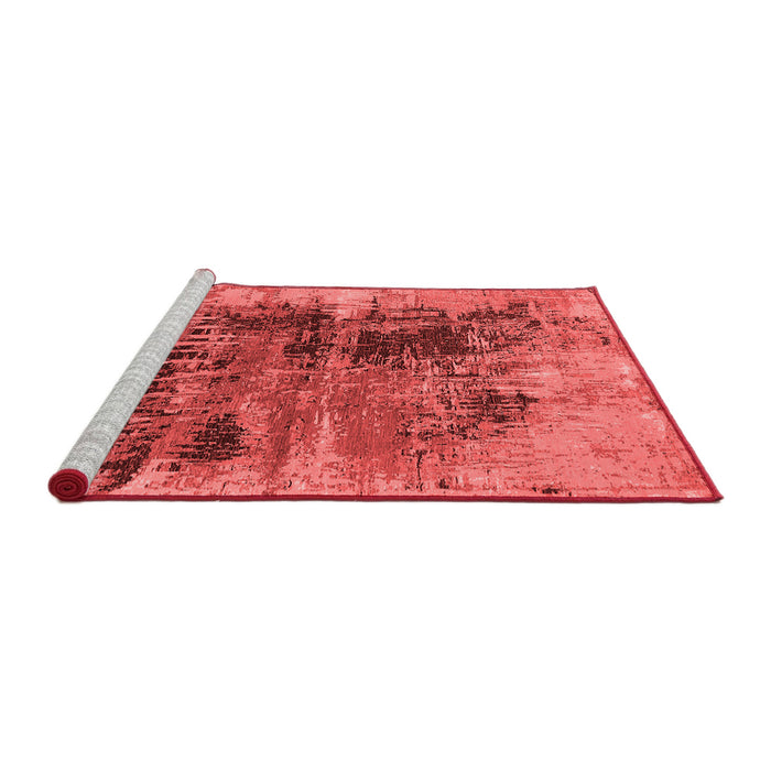 Industrial Red Washable Rugs