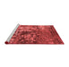 Industrial Red Washable Rugs