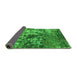 Sideview of Oriental Green Industrial Rug, urb2608grn