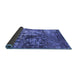 Sideview of Oriental Blue Industrial Rug, urb2608blu