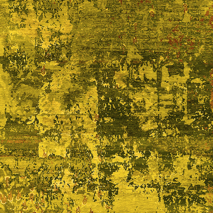 Oriental Yellow Industrial Rug, urb2608yw