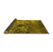 Sideview of Oriental Yellow Industrial Rug, urb2608yw