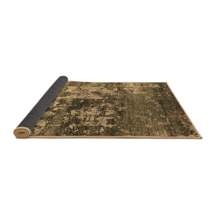 Sideview of Oriental Brown Industrial Rug, urb2608brn