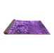 Sideview of Oriental Purple Industrial Rug, urb2608pur