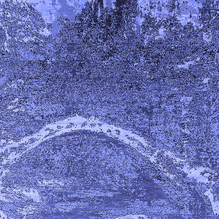 Oriental Blue Industrial Rug, urb2609blu