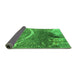 Sideview of Oriental Green Industrial Rug, urb2609grn