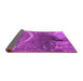 Sideview of Oriental Pink Industrial Rug, urb2609pnk