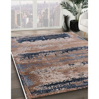 Mid-Century Modern Purple Oriental Rug, urb2610