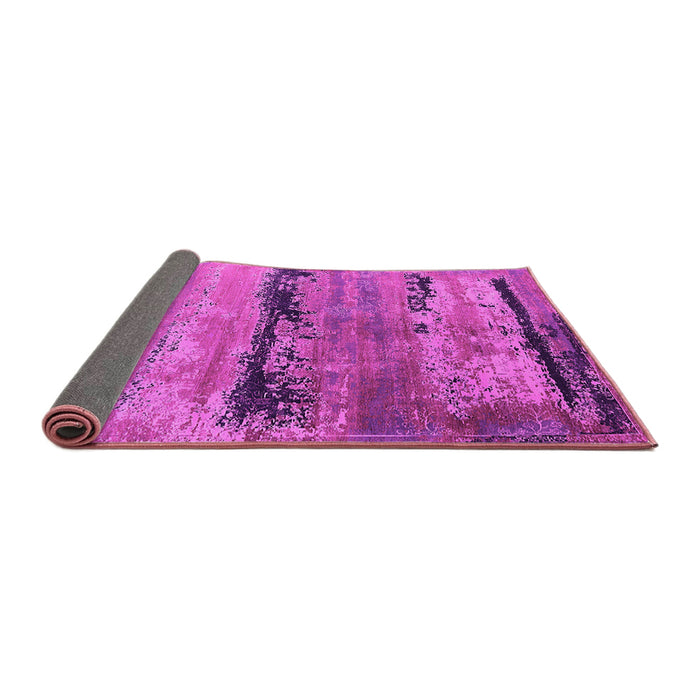 Sideview of Oriental Pink Industrial Rug, urb2610pnk