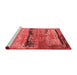 Industrial Red Washable Rugs