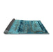 Sideview of Oriental Light Blue Industrial Rug, urb2610lblu