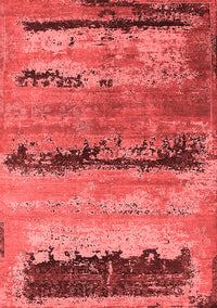 Oriental Red Industrial Rug, urb2610red