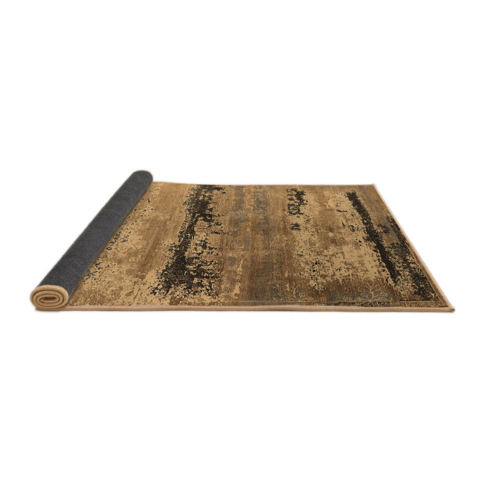 Sideview of Oriental Brown Industrial Rug, urb2610brn