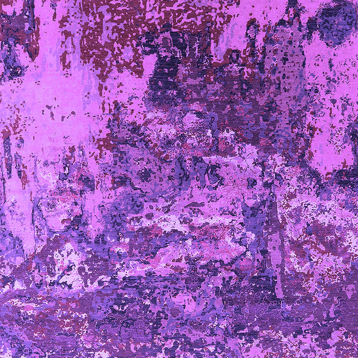 Machine Washable Oriental Purple Industrial Area Rugs, wshurb2611pur