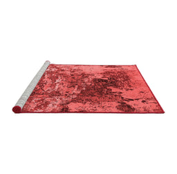 Industrial Red Washable Rugs