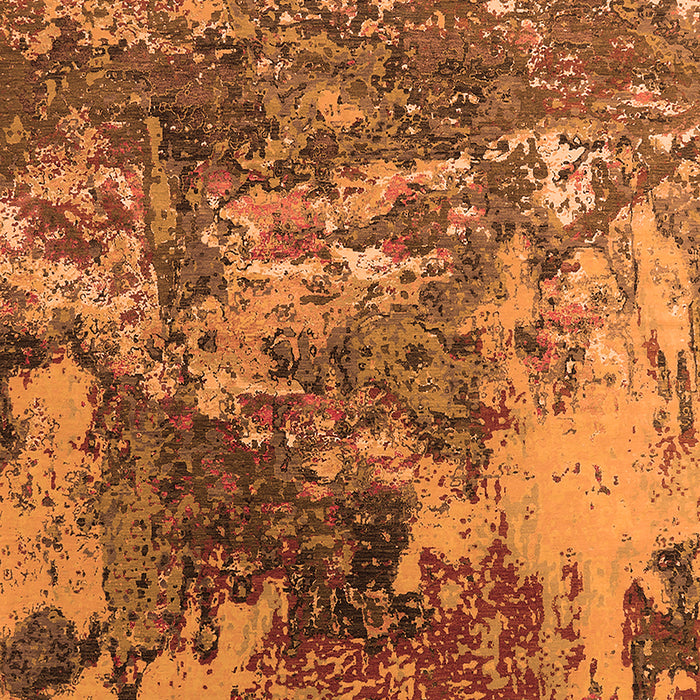 Oriental Orange Industrial Rug, urb2611org