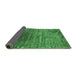 Sideview of Oriental Emerald Green Industrial Rug, urb2612emgrn