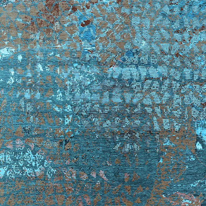 Oriental Light Blue Industrial Rug, urb2612lblu