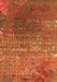 Machine Washable Oriental Orange Industrial Area Rugs, wshurb2612org